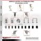 Service Caster 4 Inch 316SS Nylon Swivel 7/8 Inch Expanding Stem Caster Lock Brake SCC, 2PK SCC-SS316TTLEX20S414-NYS-2-S-2-78 - alternate 3